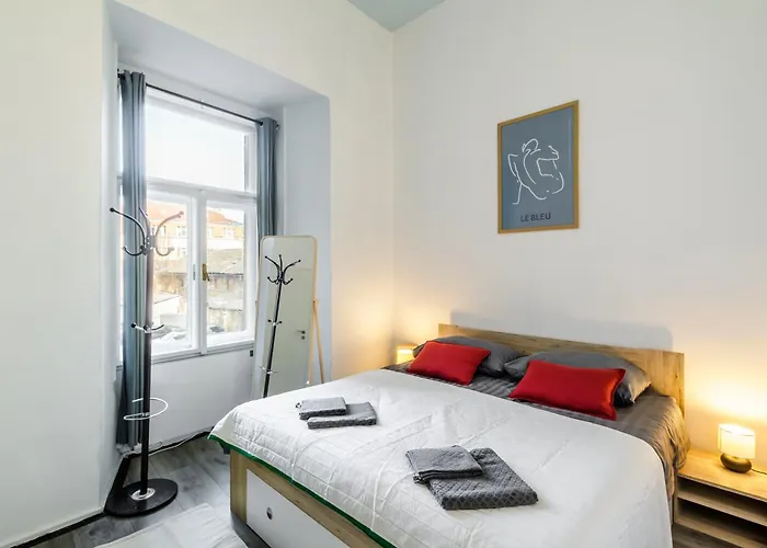 Large Historic By Charles Bridge & Parking Apartment Prag
